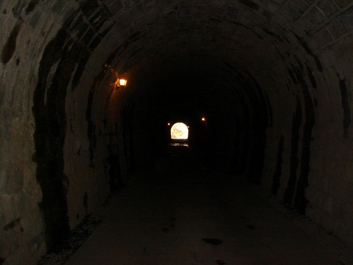 旧天城峠の石造りトンネル